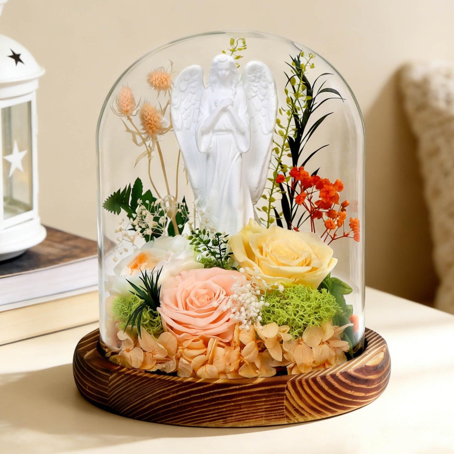 Harmolia Birthday Gifts for 40 50 60th Women Fresh Flowers for Delivery Forever Preserved Real Rose Anniversary for Mom Grandma Her Wife Sister Best Friend