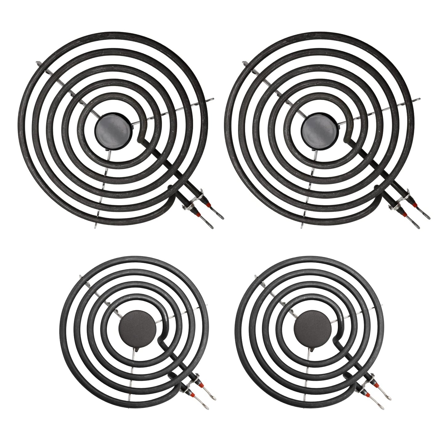 COZZIVITA MP22YA Electric Stove Burner Element Replacement-Perfectly Compatible with Whirlpool&Kenmore&Frigidaire &Hardwick&Maytag&Norge Stove Top-Include 2* MP15YA 2* MP21YA
