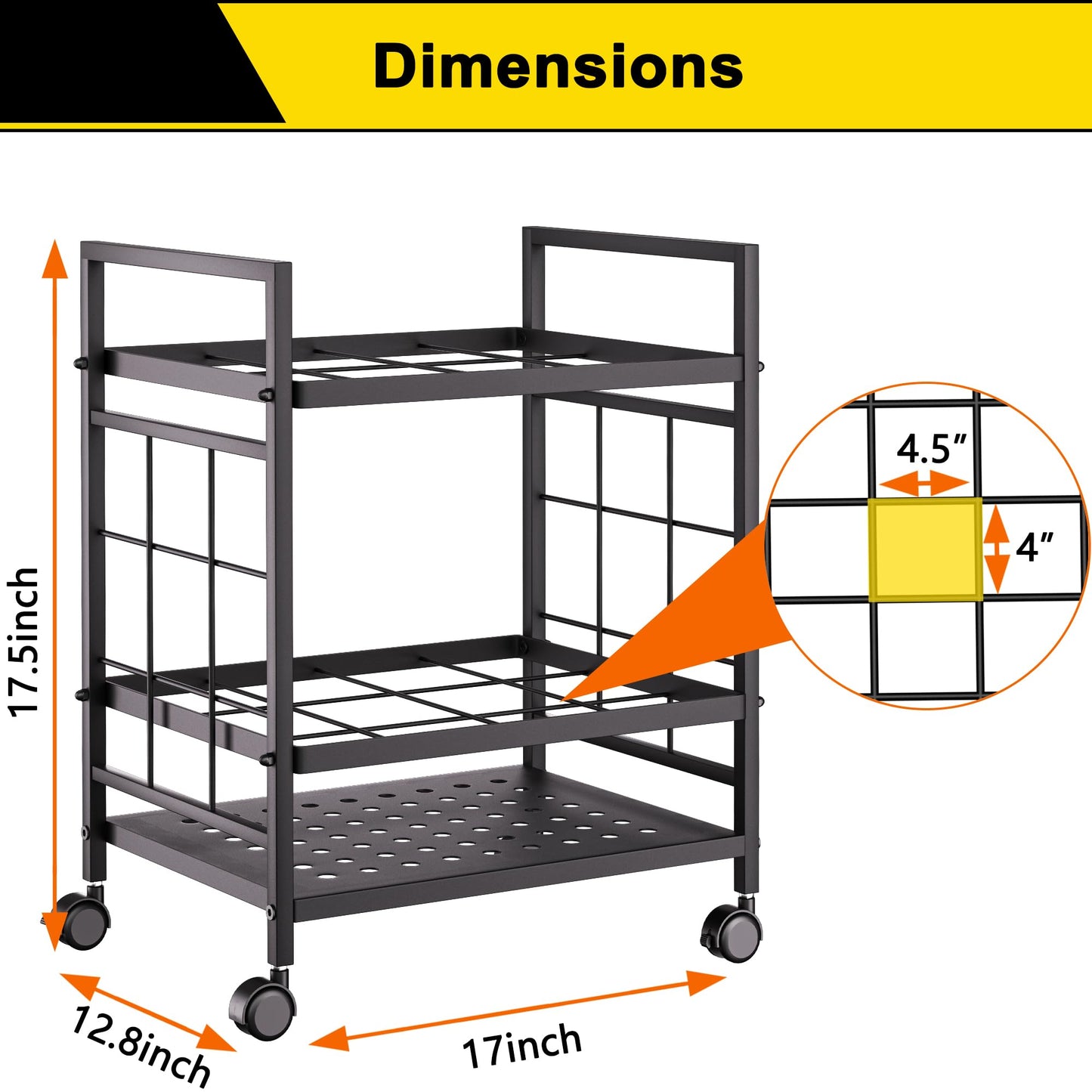GIOTORENT Blueprint Storage Rack, Blueprint Holder with Wheels, Used for Storing Map/Poster/Blueprint/Architectural Construction Plan, 12 Slots, 2 Brakes, Silent Wheel for Home, Office, School(Black)