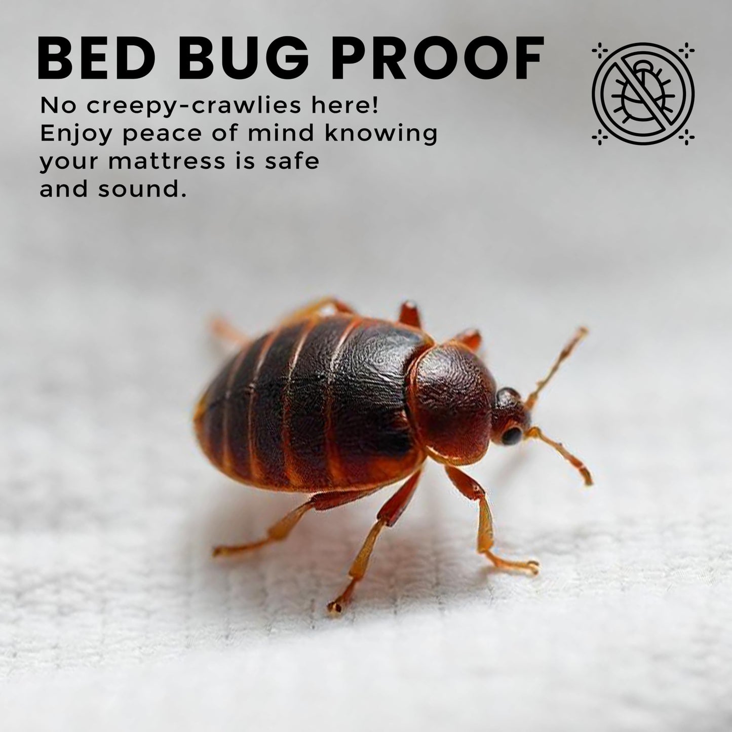 Utopia Bedding Premium Waterproof Bed Bug Mattress Cover, King Zippered Mattress Protector, 14 Inches Deep, Dust Mite Proof 6-Sided Mattress Encasement for Bed