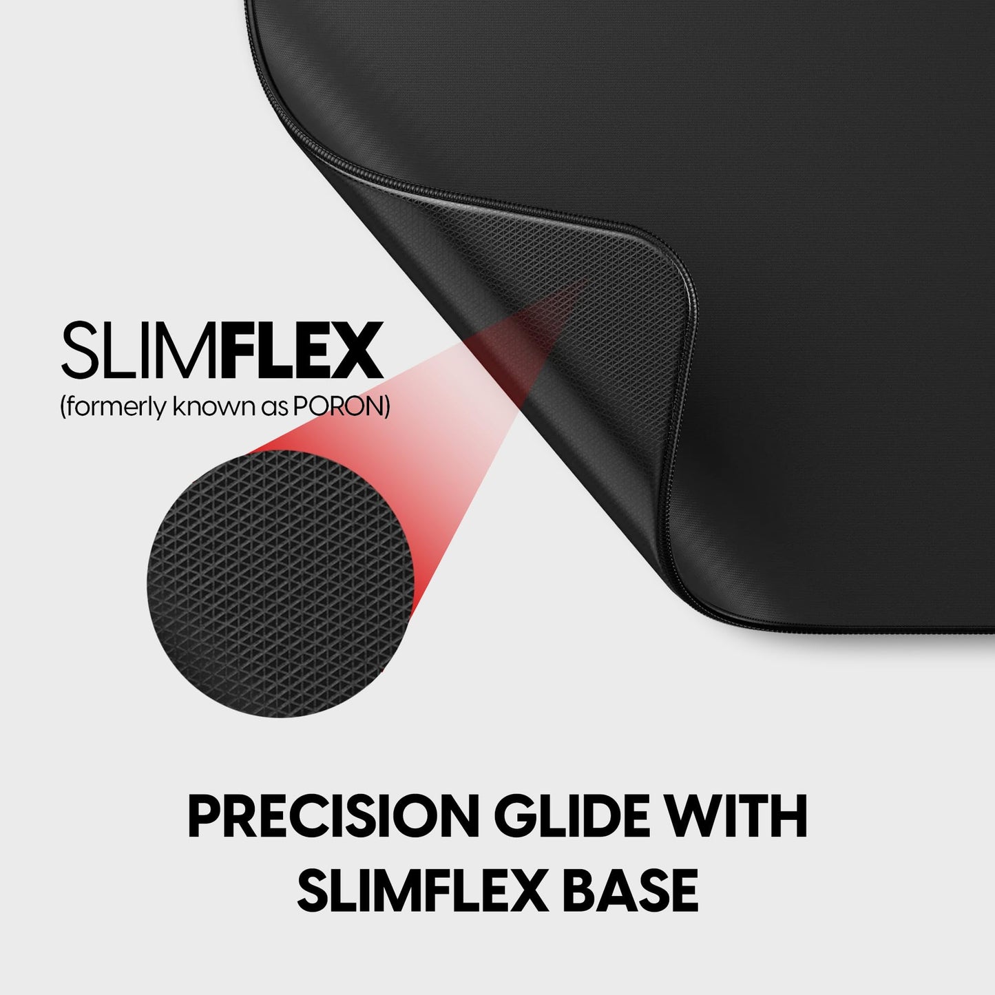 Pulsar Gaming Gears Esports Hyperion Pro Gaming Mousepad – Hybrid Surface with Smooth Glide & Precise Control (Large, Soft, Jet Black)