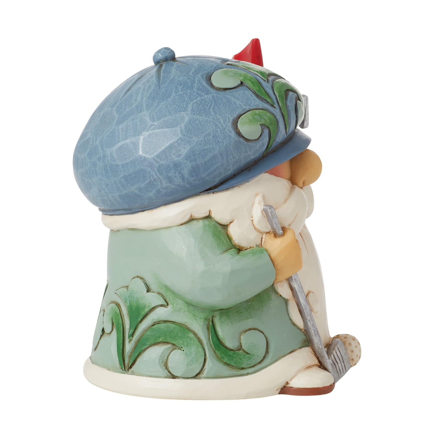 Enesco Jim Shore Heartwood Creek Athletes Golf Hole in One Gnome Mini Figurine- Resin Hand Painted Crafted Collectible Decorative Golfer Figurines Home Decor Sculpture Shelf Desk Statue Gift, 4 Inch