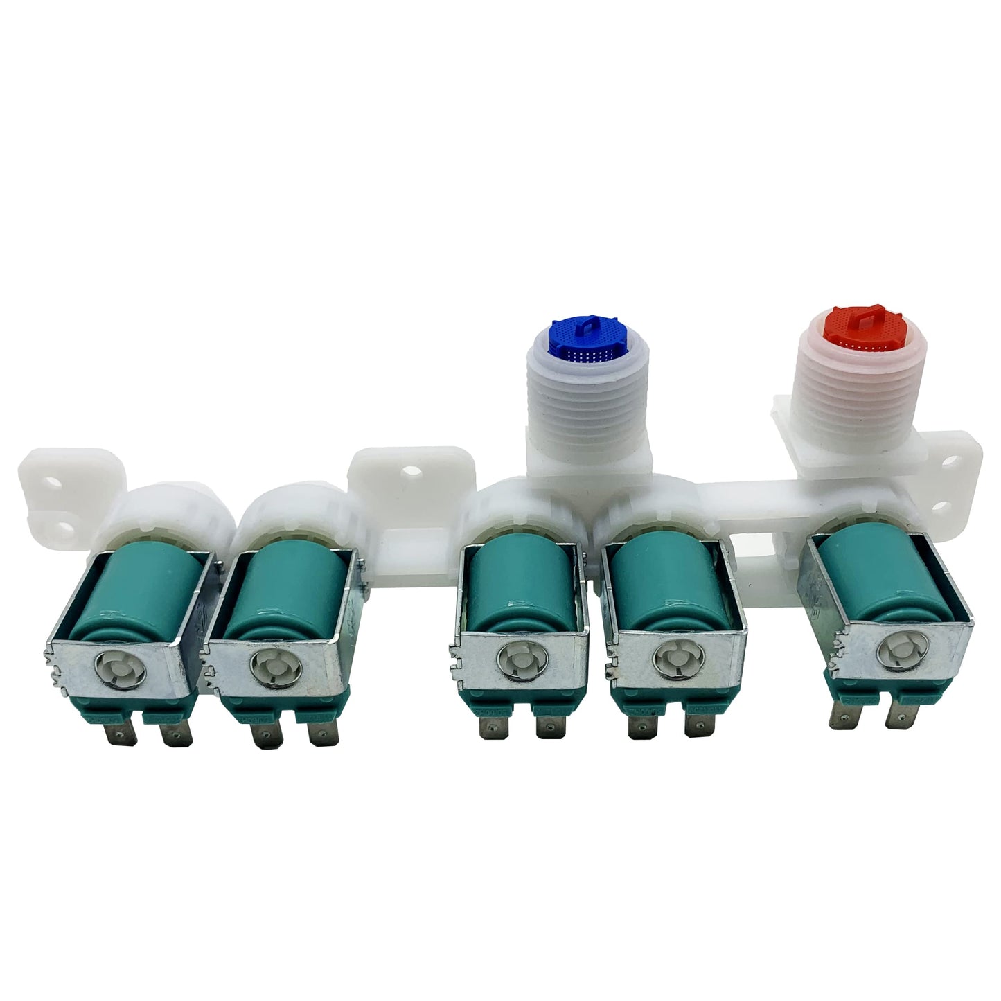 Washer Water Inlet Valve Assembly For Samsung WA48H7400AP/A2 WA48H7400AW/AA WA48H7400AW/A2 WA50F9A7DSP/A2 WA52M7750AV/A4 WA50K8600AV/A2 WA54M8750AV/A4 WA45H7200AW/A2 WA50F9A6DSW/A2 WA48J7700AW/A2