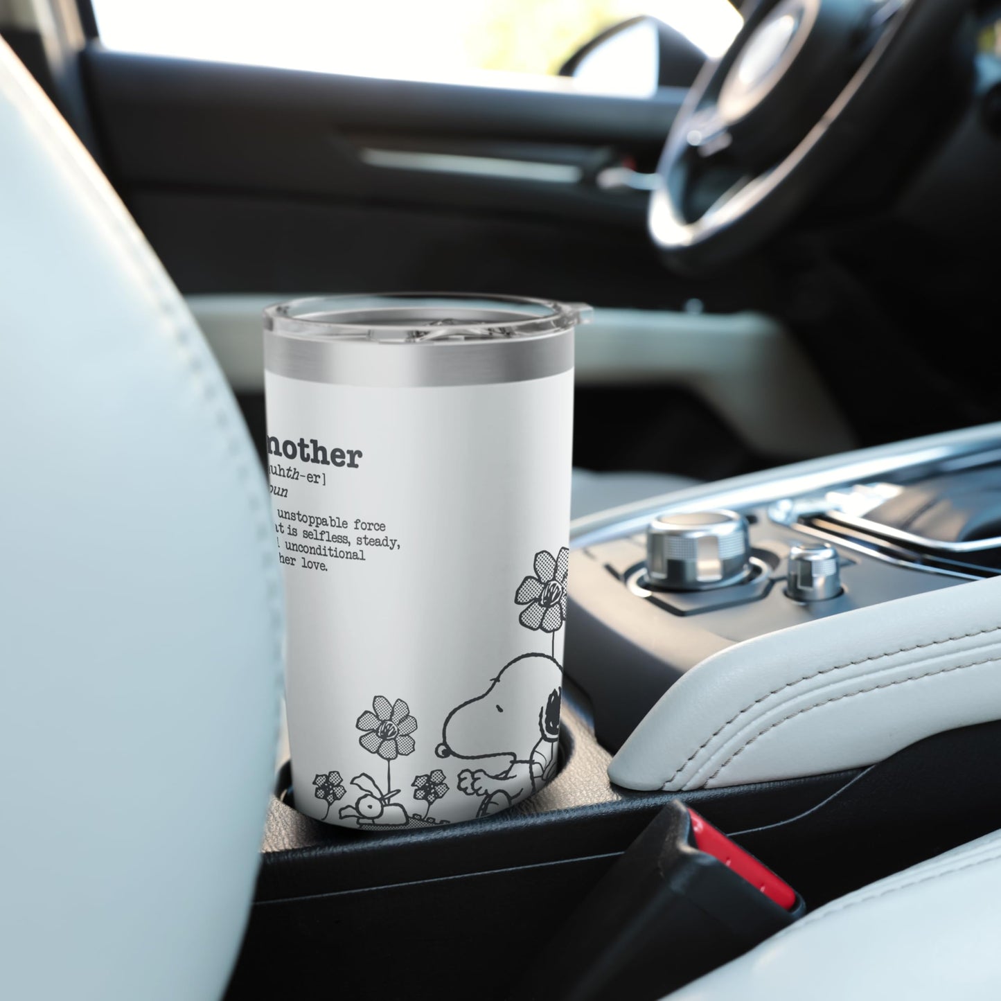 Snoopy - Definition of Mother Stainless Steel Insulated Tumbler