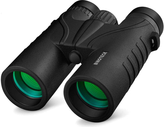 10x42 Binoculars for Adults - Professional HD Roof BAK4 Prism Lens Binoculars for Bird Watching, Hunting, Travel, Sports, Cruise, with Carrying Bag (1.1Lbs)