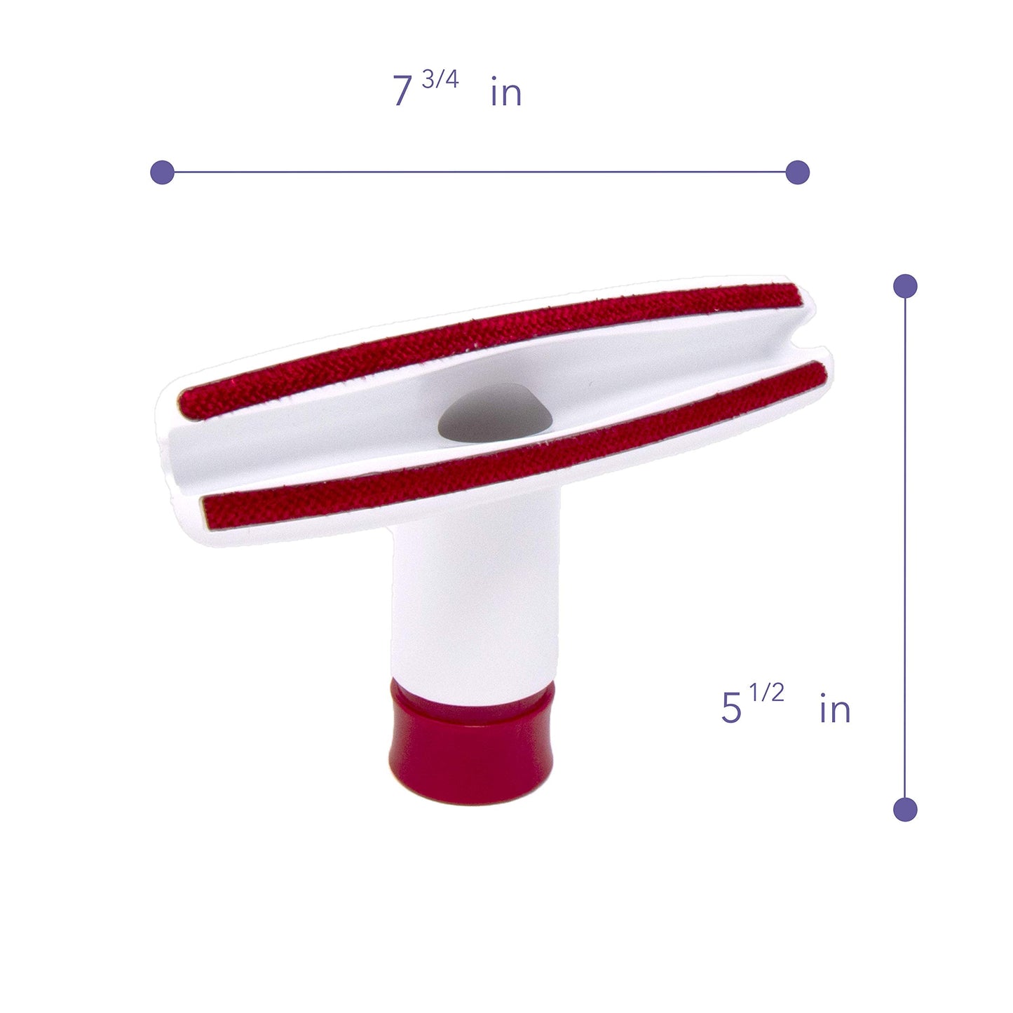 Enbizio - Premium Vacuum Replacement Parts & Accessories for Shark Rotator Upright Professional Lift Away Nv500 Nv501 Nv502 - Upholstery Pet Hair Brush Tool Attachment - White & Red