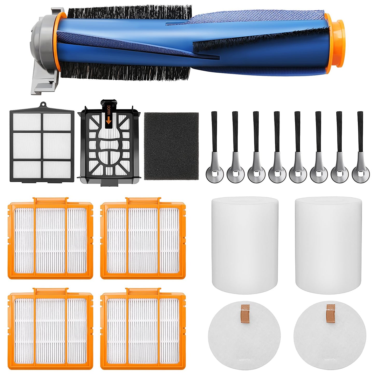 Replacement Parts for Shark AI AV2511AE AV2501S AV2610WA AV2501AE RV2502AE RV2610WA RV2520 AV2510 2-In-1 AI Ultra Robot Vacuum Cleaner Accessories Kits