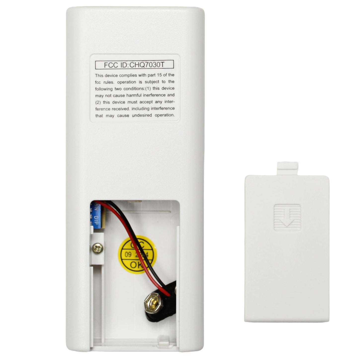 Merwry DL-4112T-02 Ceiling Fan Remote Control 2A767-DL-4112T-01 28865-DL4112T for Home Decorators Fans + Reverse Button On Front