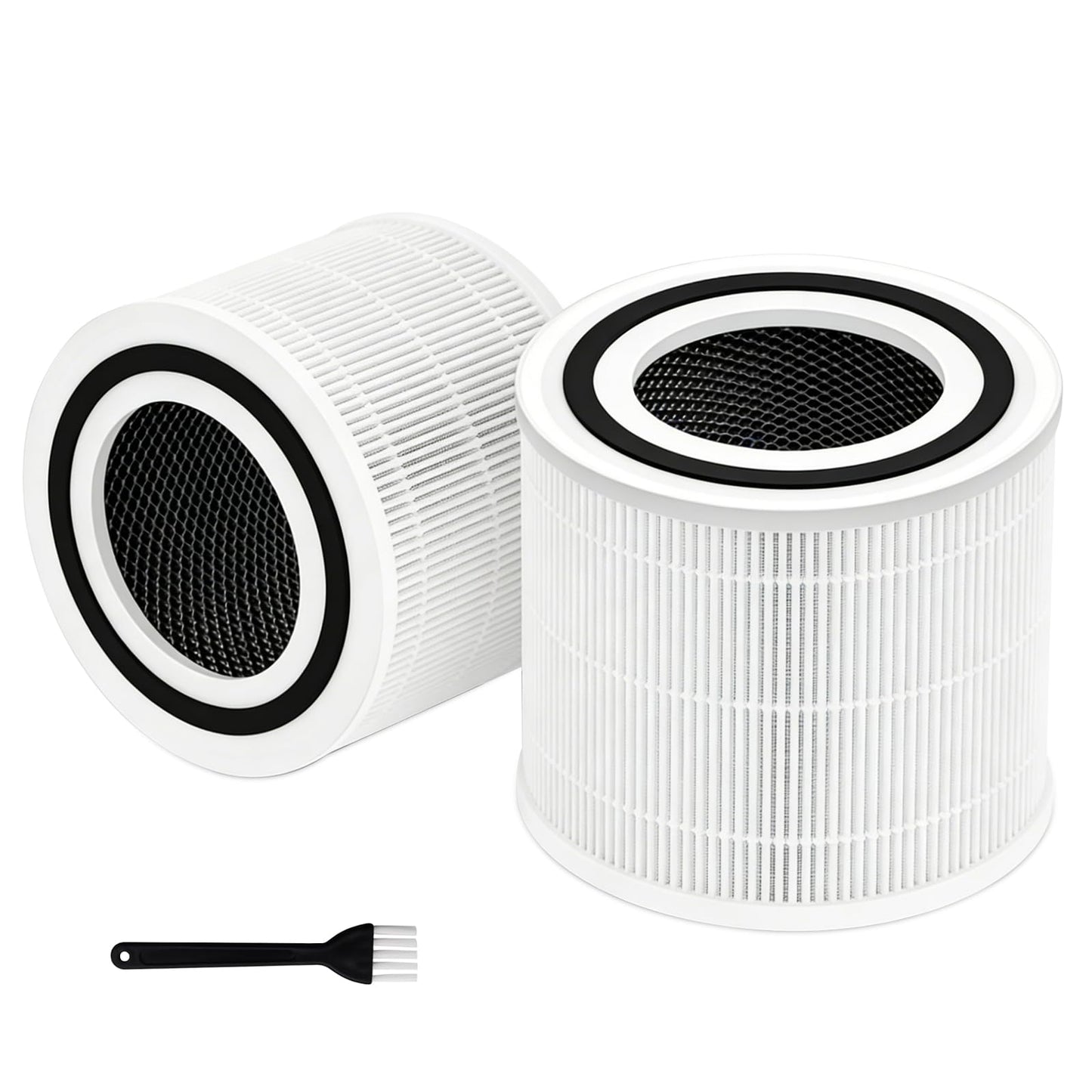 2 Pack 240 True HEPA Replacement Filter Compatible with Puroair 240 Air Purifier, 3-in-1 High-Efficiency HP-14 True HEPA with Activated Carbon Filter, White