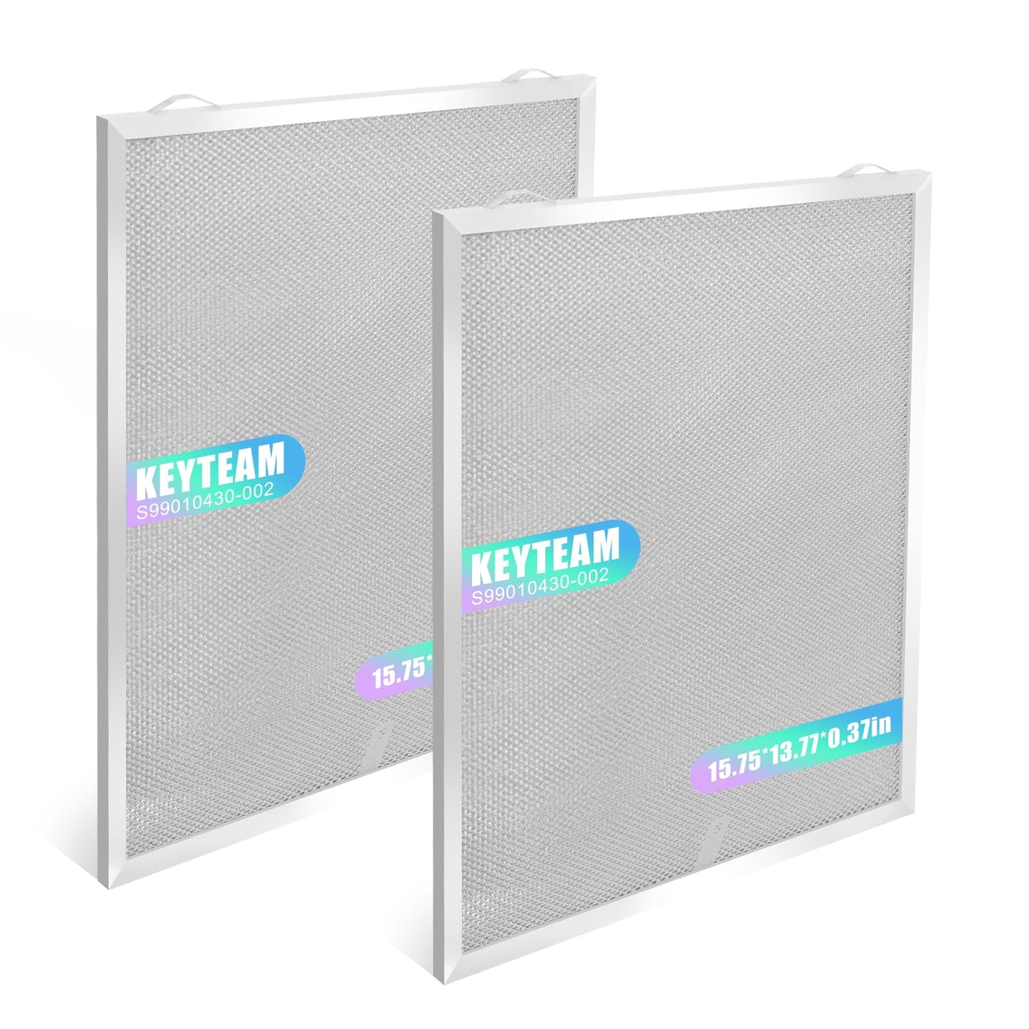 2 Pack,5-Layer Aluminum Filter,S99010430-002 Range Hood Filter 15-3/4" x 13-7/8" -4512880 Compatible with B.roan,N.utone,HPF30 Range Hood Filters