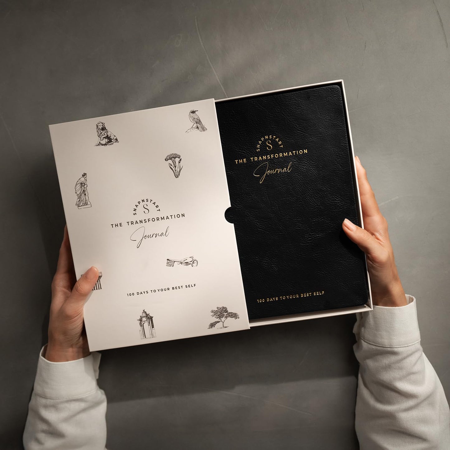 100-Day Guided Journal with Prompts – Daily Reflection & Personal Growth Journal for Mental Wellness | Personal Development Workbook by SNAPNSTART