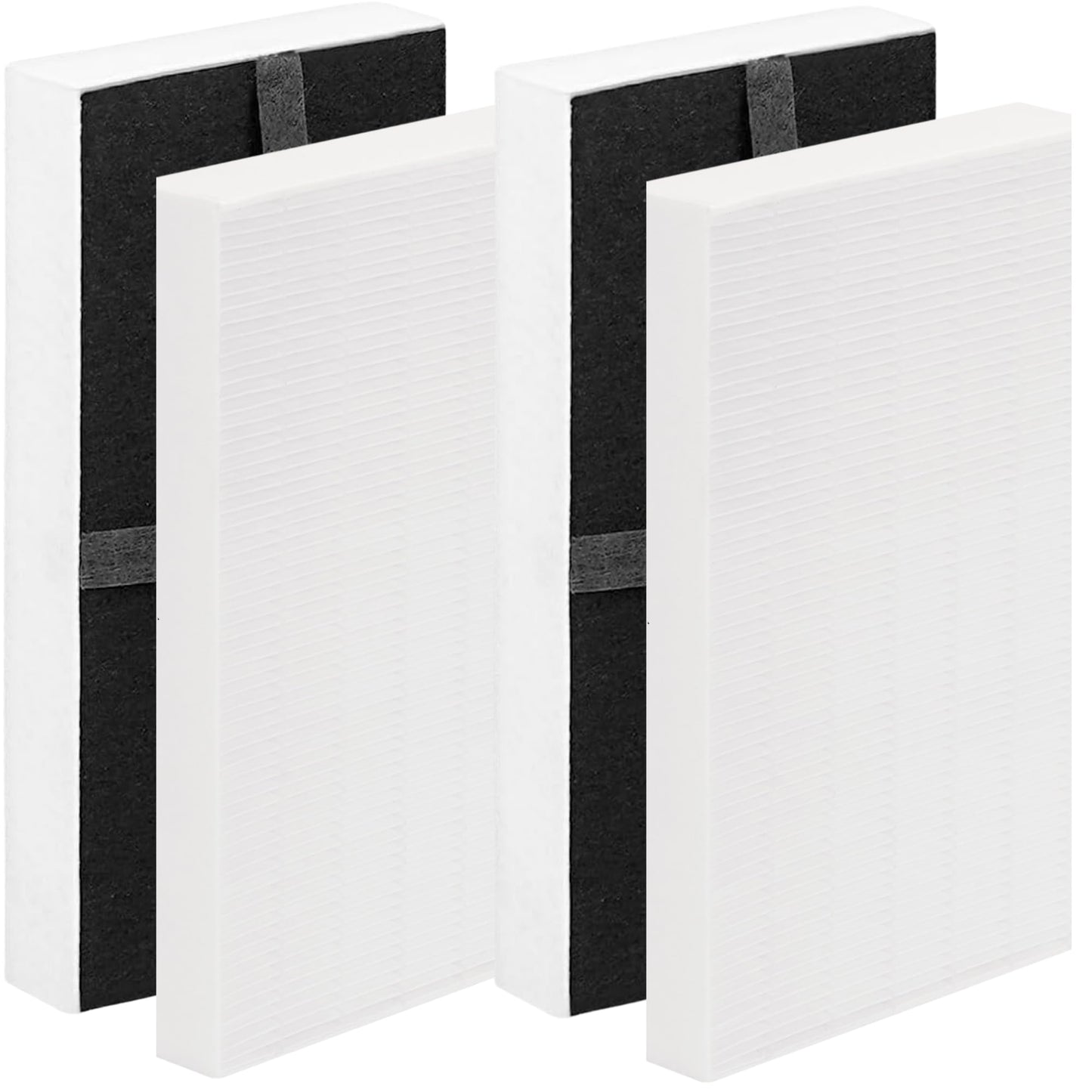 4-Pack HRF-G1/HRF-G2 True HEPA Replacement Filter (G) Compatible with Honeywell HPA-020(B) Tabletop, HPA-030(B), HPA-075(B), HPA-175(B) HEPA Tower & HPA-080(B), HPA-180(B) InSight Series Air Purifiers