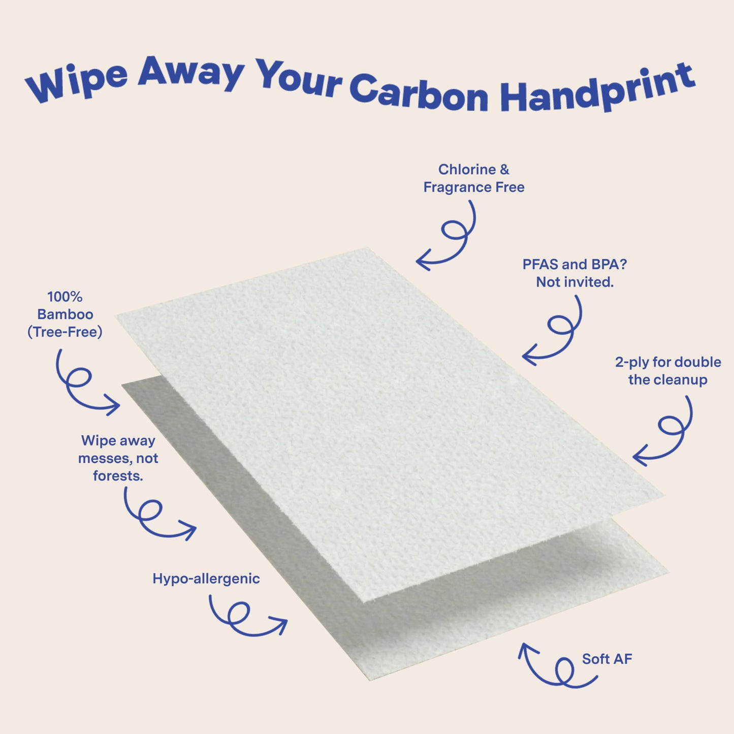 Repurpose 100% Bamboo Paper Towels, Thick 2-Ply Tree Free, Highly Absorbent & Soft, Eco-Friendly, Plastic Fee Packaging, 6 Rolls (150 Sheets/Roll) FSC Certified