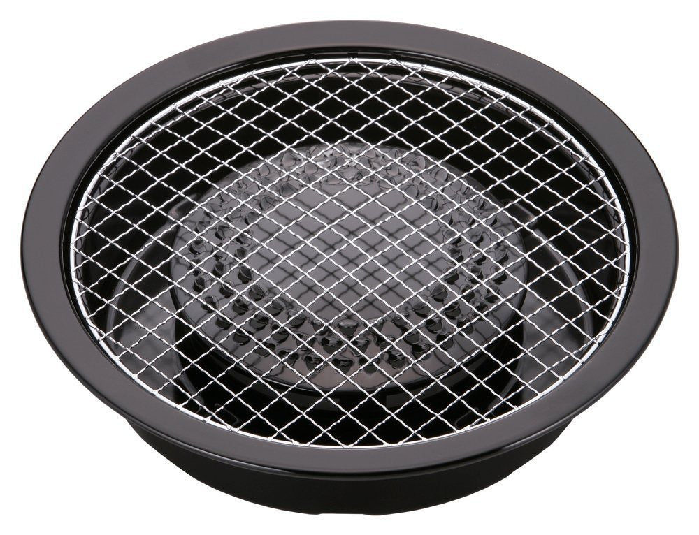 Iwatani Korean Cookware Aburi Stove Top Grill Pan, Black, (CB-P-AM3)
