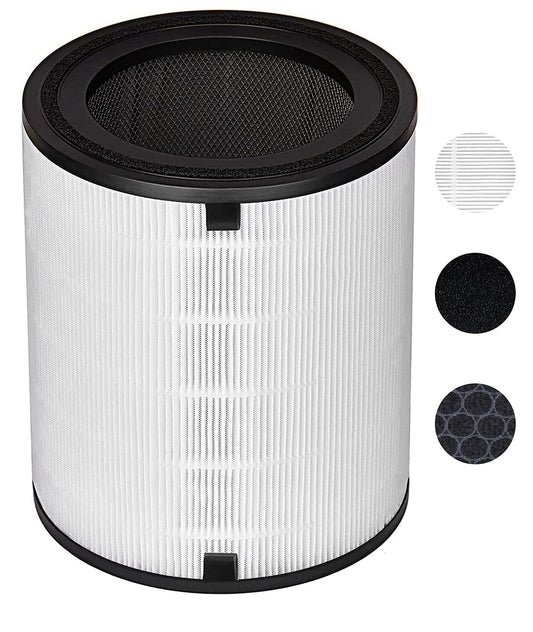 Tablenco for LEVOIT LV-H133 Air Purifier Replacement Filter Set -True and Activated Carbon Filters -Compatible with Tablenco LV-H133-RF Filter Set for 3-in-1 LV-H133 Air Purifier