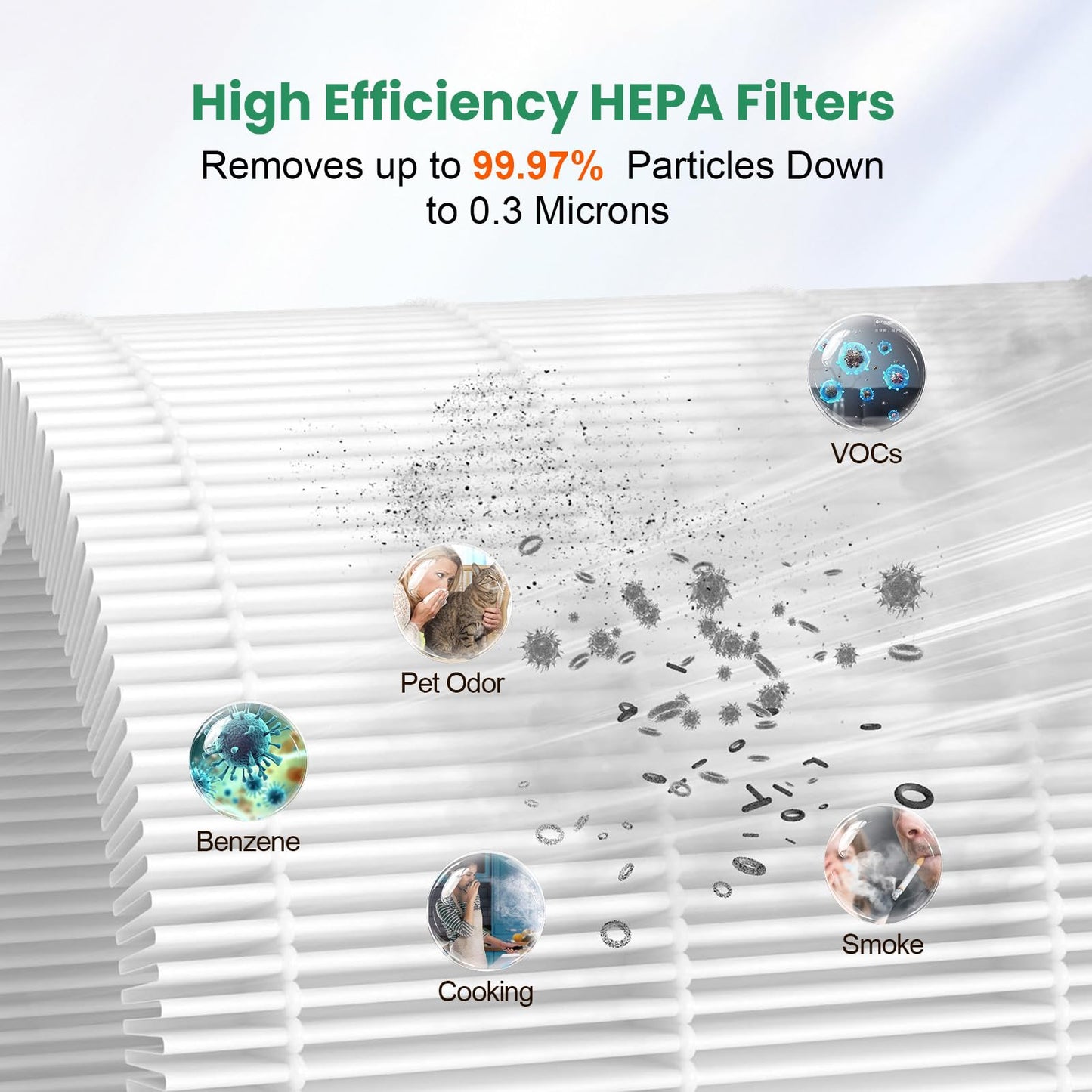 2-in-1 Pro Purify + Humidify Replacement Filter Compatible with Blueair 2-in-1 Pro Air Purifier & Humidifier (Set 2)