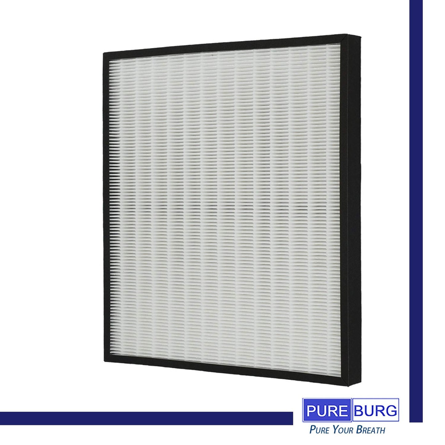 PUREBURG Replacement Filter Compatible with Hunter 30940 fits 30210 30214 30215 30216 30225 30244 30245 30260 30398 30400 30401 30402 30525 36260 36395 37225 Air Purifiers, H13 True HEPA