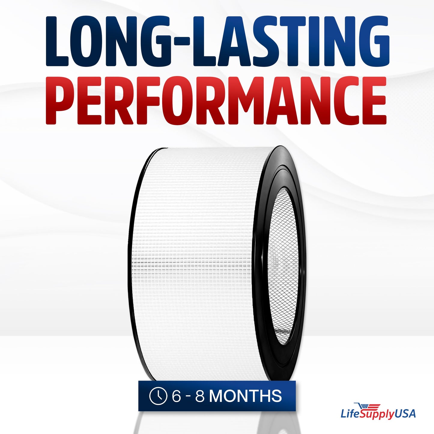 True HEPA Filter Replacement Compatible with Honeywell 21500 21600 Sears Kenmore 833308 Air Purifiers by LifeSupplyUSA