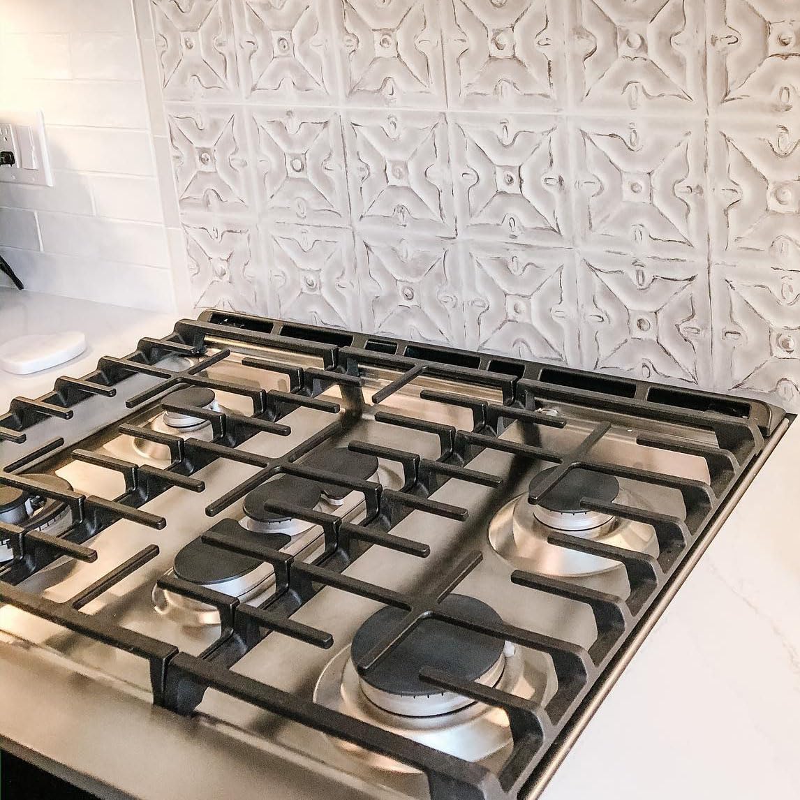 BBQration WB31X27150 Stove Grate Replacement Parts for GE Gas Stove JGBS66REKSS JGBS61RPSS PGB935YPFS, JXGRATE1 WB31X24737 General Electric Gas Range Burner Grate, Stove Surface Top Center Grate