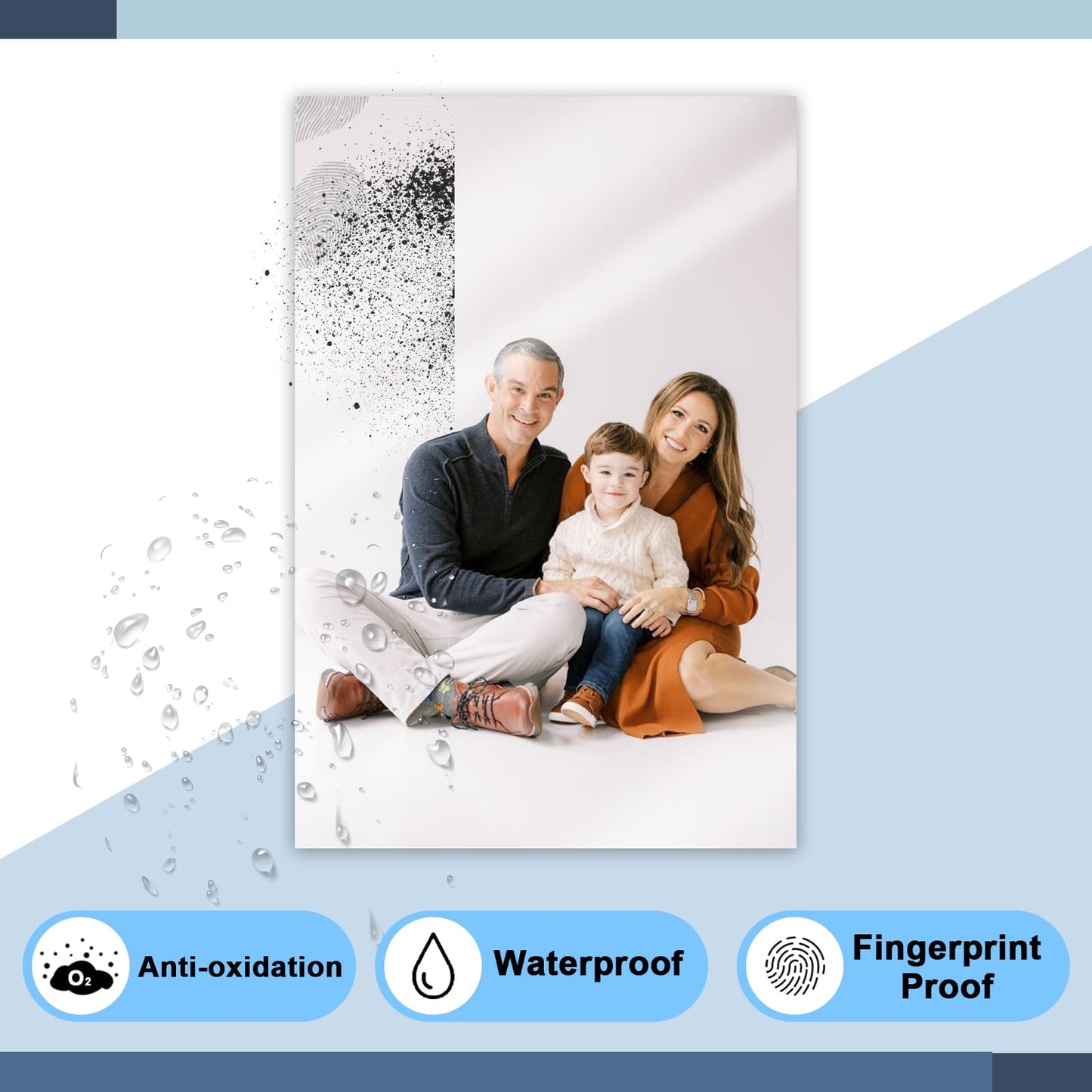 4" x 6" Photo Paper 108 Sheets and 2 Ribbons Cartridges Refill Pack – Compatible with Sprocket Studio Plus Printer for YP01 Photo Printer, Sticker Frames, Photo Album
