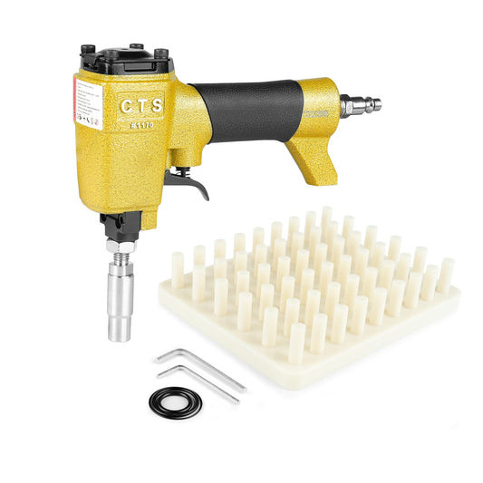 1170 Pneumatic Deco Nail Gun 7/16"(11.7mm) Head Diameter Air Power Tack Nail Gun for Upholstering, Sofa Leather, Furniture