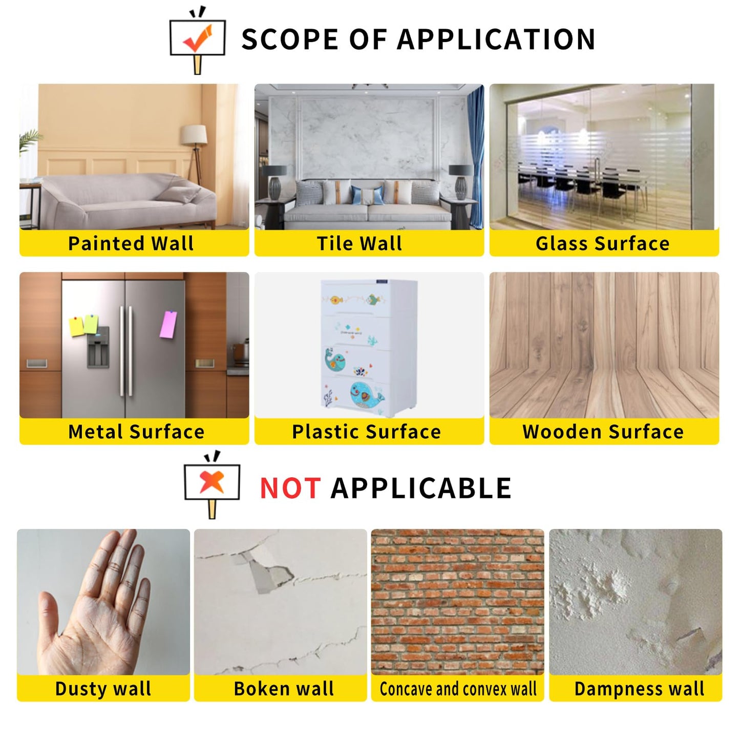 Magnetic Whiteboard Contact Paper 24" x 79" Peel and Stick Dry Erase White Board for Wall Self-Adhesive Decal Wallpaper Sticker for Office, Home, with Marker, Eraser and Magnet