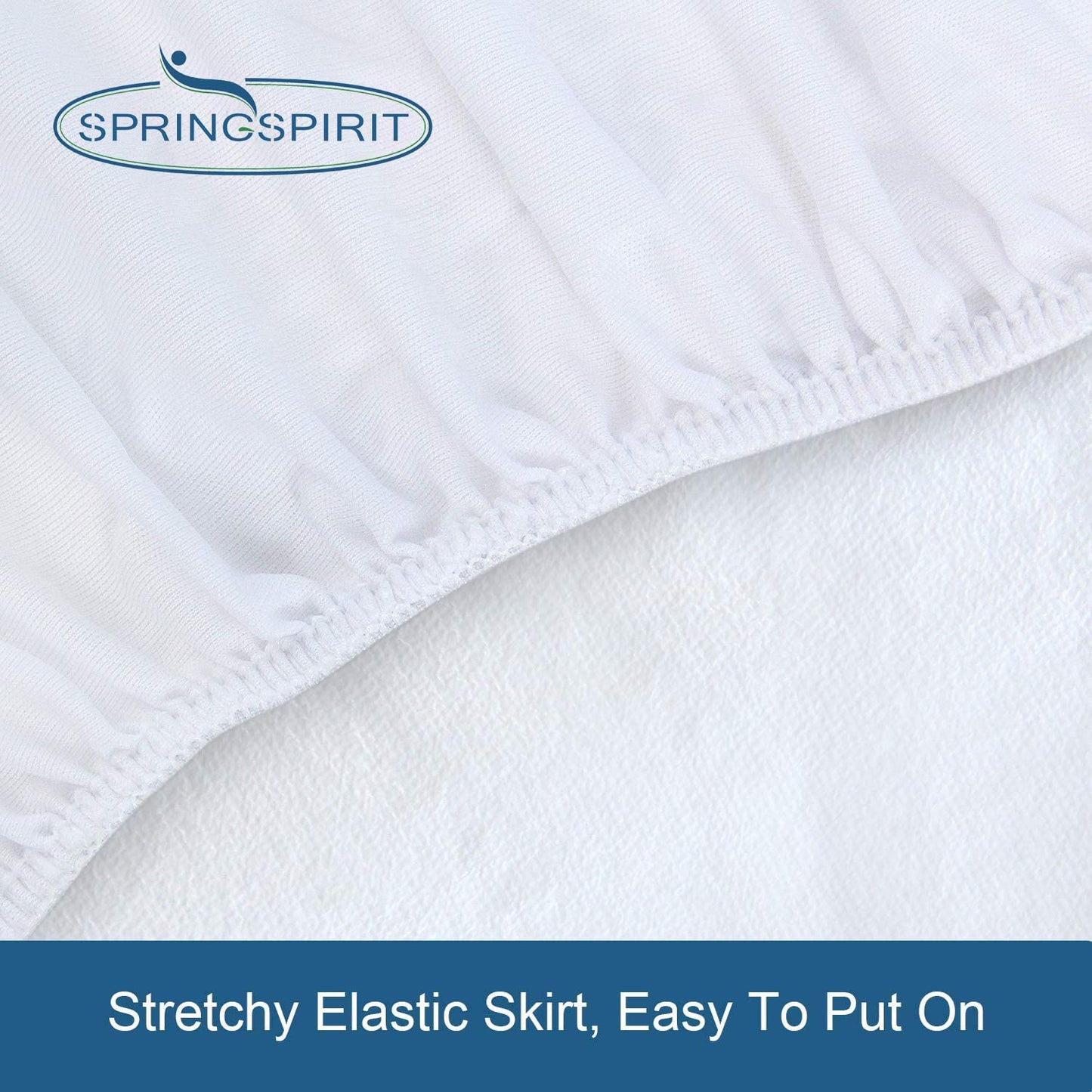 2 Pack Queen Mattress Protector Waterproof Mattress Topper Pad Cover Fitted Sheets up -18'' Premium Terry Absorbent & Skin Friendly Machine Wash Highly Protection Mattress Protector Queen Size