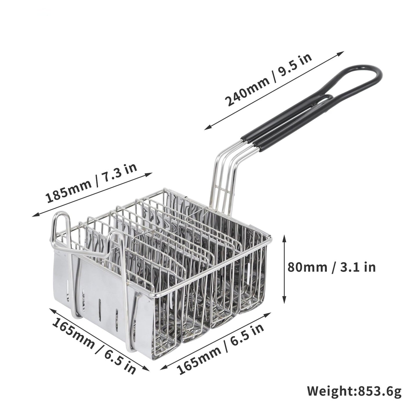 4 Shells Taco Fryer Basket Stainless Steel Taco Fryer Holds Kitchen Deep Fry Basket with Handle Flat Bottom Frying Shell Mold