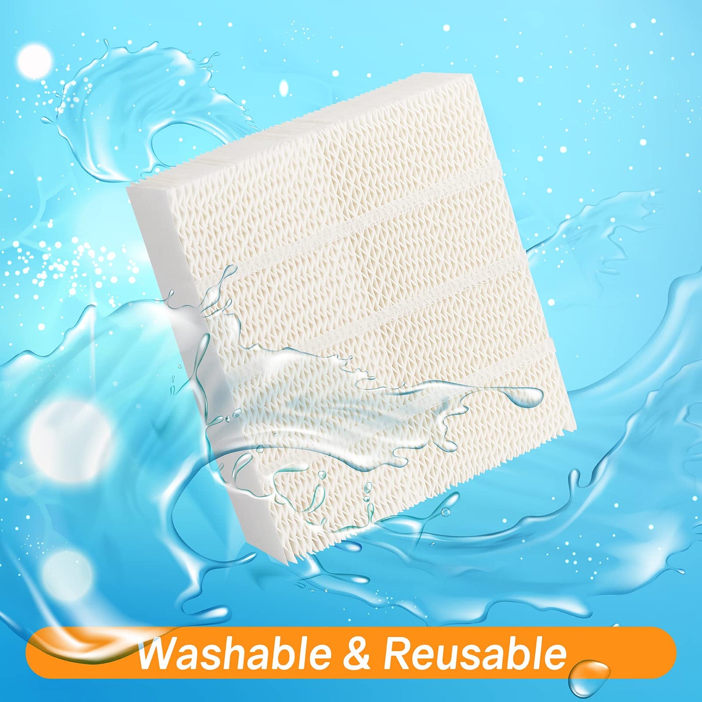 1043 Essick Humidifier Wick Filter for AIRCARE Air EP9500 EP9700 EP9800 EP9 EP9R EP9R500 EP9R700 EP9R800 800821000 826000 826600 831000 Fit Bemis Space Saver 800 8000 Series Evaporative - 2 Pack