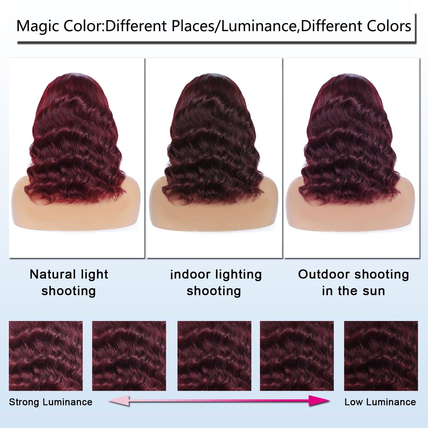 13X6 14inch 99J 230%Density Bob Body Wave Burgundy Wig Human Hair Red Bob Wig Human Hair Dark Burgundy Body Wave Bob Lace Front Wigs Pre Plucked With Baby Hair HD Transparent Lace Frontal Wig