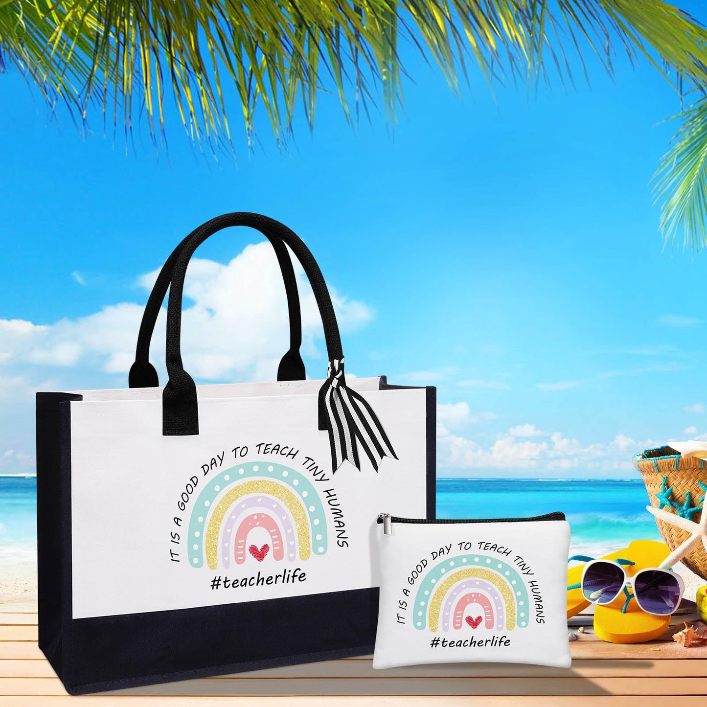 Uwingess Teacher Appreciation Gifts, Personalized Cool Thank You Teacher Appreciation Gifts Basket Ideas for Women- Birthday, Christmas, Valentines Day, Mothers Day