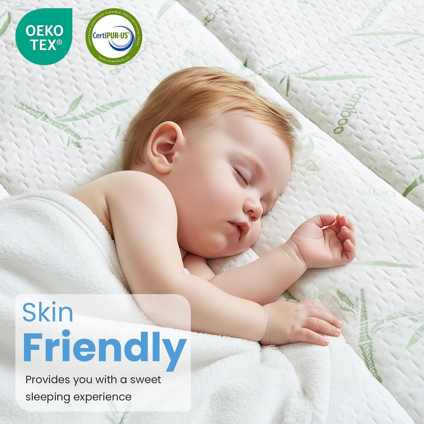 DUMOS Dual Layer Memory Foam Mattress Topper Full, Gel Memory Foam Mattress Topper and Pillow Top Mattress Pad Cover for Body Pressure Relief, Soft Thick Topper with 8-16 Inch Deep Pocket