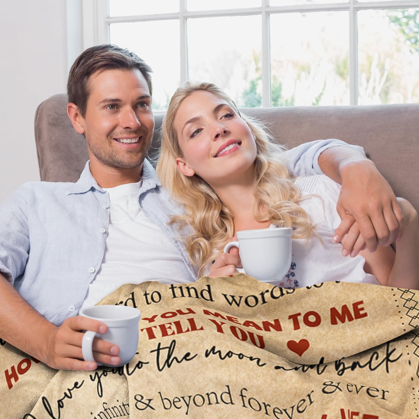 YPURTSD Wife Birthday Gifts from Husband Ideas - Happy Wedding Anniversary Romantic Gifts for Women - I Love You Gift for Her - Mothers Day Birthday Presents for Her - to My Wife Blanket 60"x80"