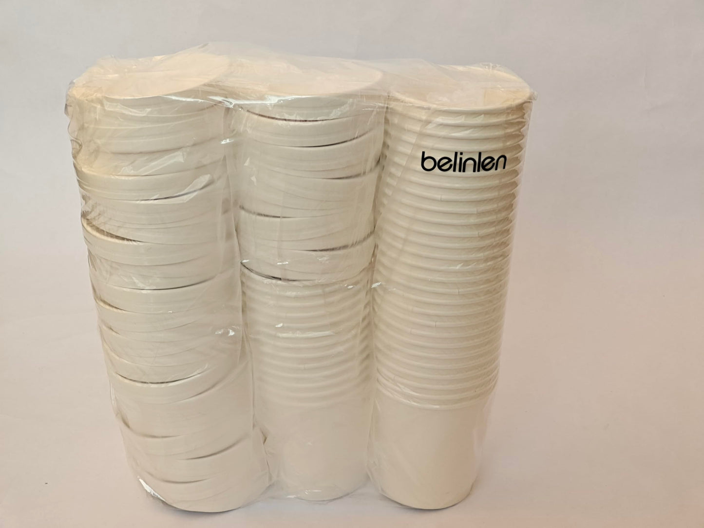 Belinlen 40 Count (16 oz) One - Pint Frozen Dessert Containers with Lids Ice Cream Cups with Lids