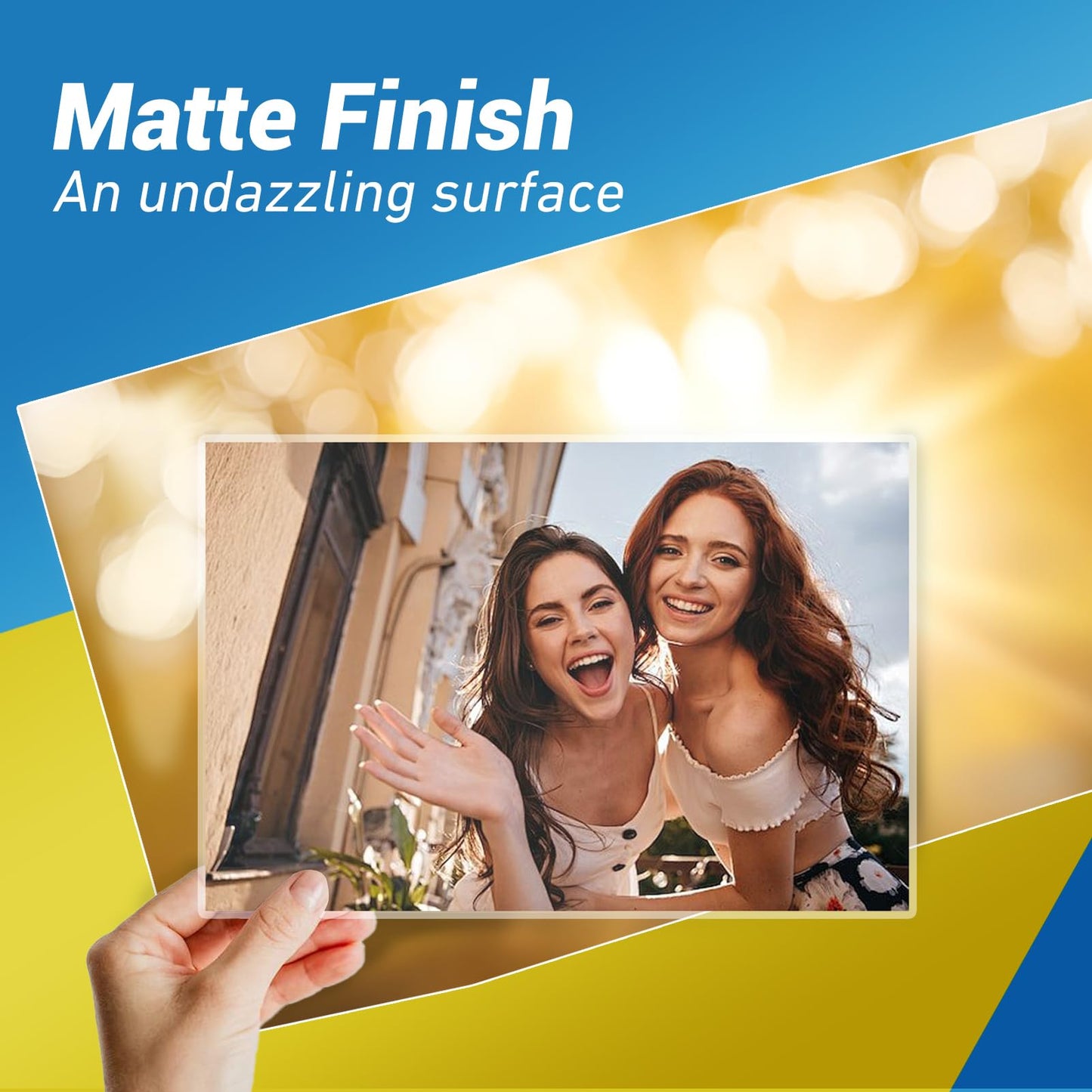 Uinkit Matte Thermal Laminating Pouches 9 x 11.5 Inches 5 Mil Thick Matte Finish 100 Sheets Large Package Fitted for Letter Size Laminating Sheets 8.5 x 11