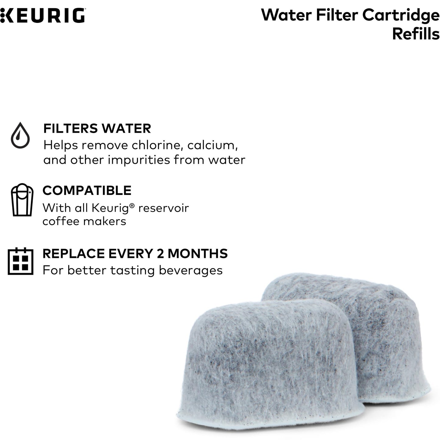 Keurig 6-Month Brewer Maintenance Care Kit, Includes Descaling Solution, Rinse Pods, & Water Filter Cartridges, Works with all K-Cup Pod Coffee Makers