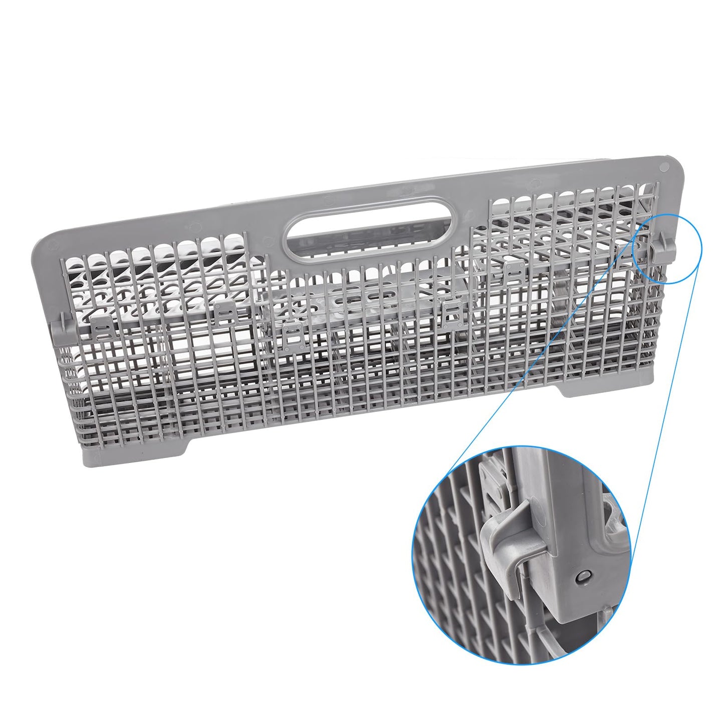 Universal Dishwasher Cutlery Basket Replacement WP8562043 Dishwasher Utensil Silverware Basket, Compatible with Part No. 8531233, WP8562043