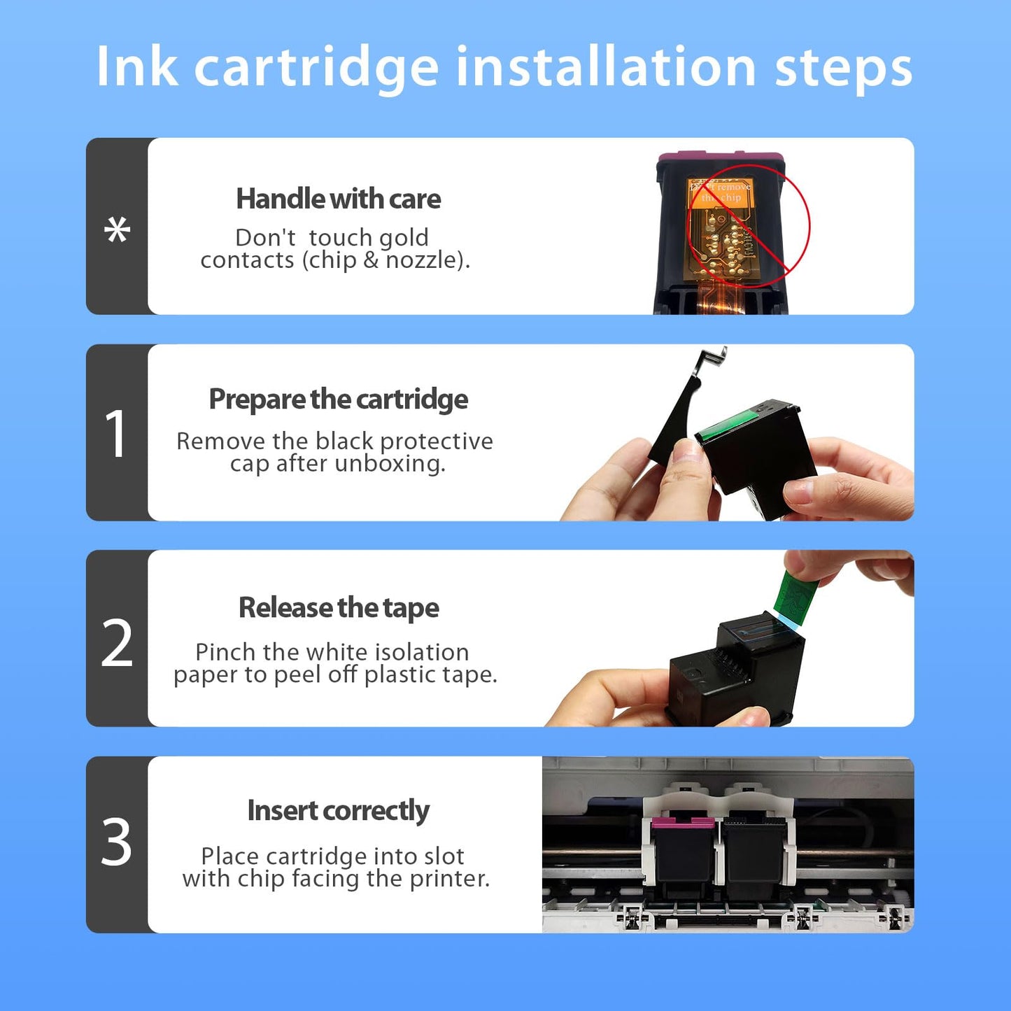 Compatible for Canon 240XL 241XL Combo Pack PG-240XL/CL-241XL for Cannon 240 and 241 Ink Cartridges Used for Pixma MG3600 MG3620 TS5120 MG3520 MX472 TS5100 MG3220 MG2120 Printer (1 Black,1 Color)