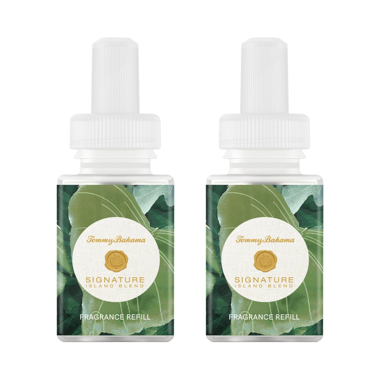 Pura & Tommy Bahama Home Scent Refill - Smart Home Air Diffuser - Premium Fragrance in Every Refill - Household Essential - Diffuser Fragrance - 2 Pack, Signature Island Blend