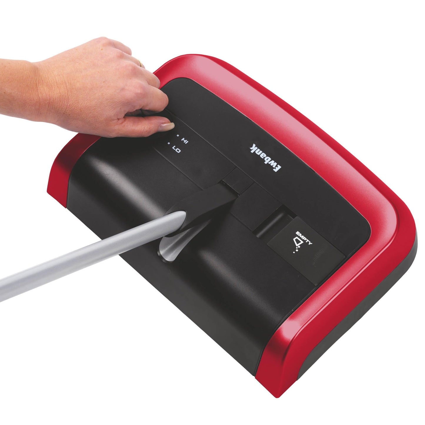 Ewbank Evolution Multi Surface Cordfree Non-Electric Portable Hardwood Floor and Carpet Sweeper with Adjustable Height