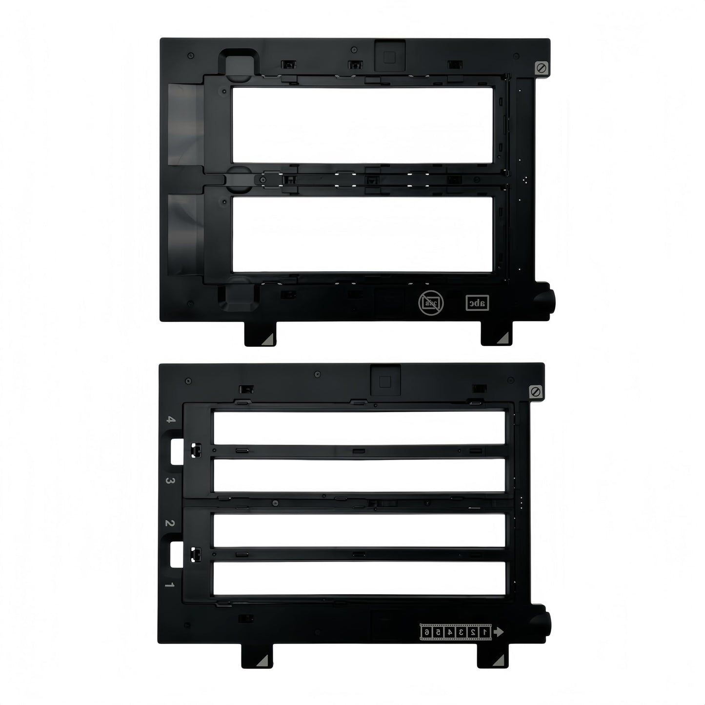 OKLILI 120/220 & 35mm/135 Medium Format Positive Photo Negative Film Holder Guide Compatible with Epson Perfection V700 V800 Photo V750 V850 Pro Scanner