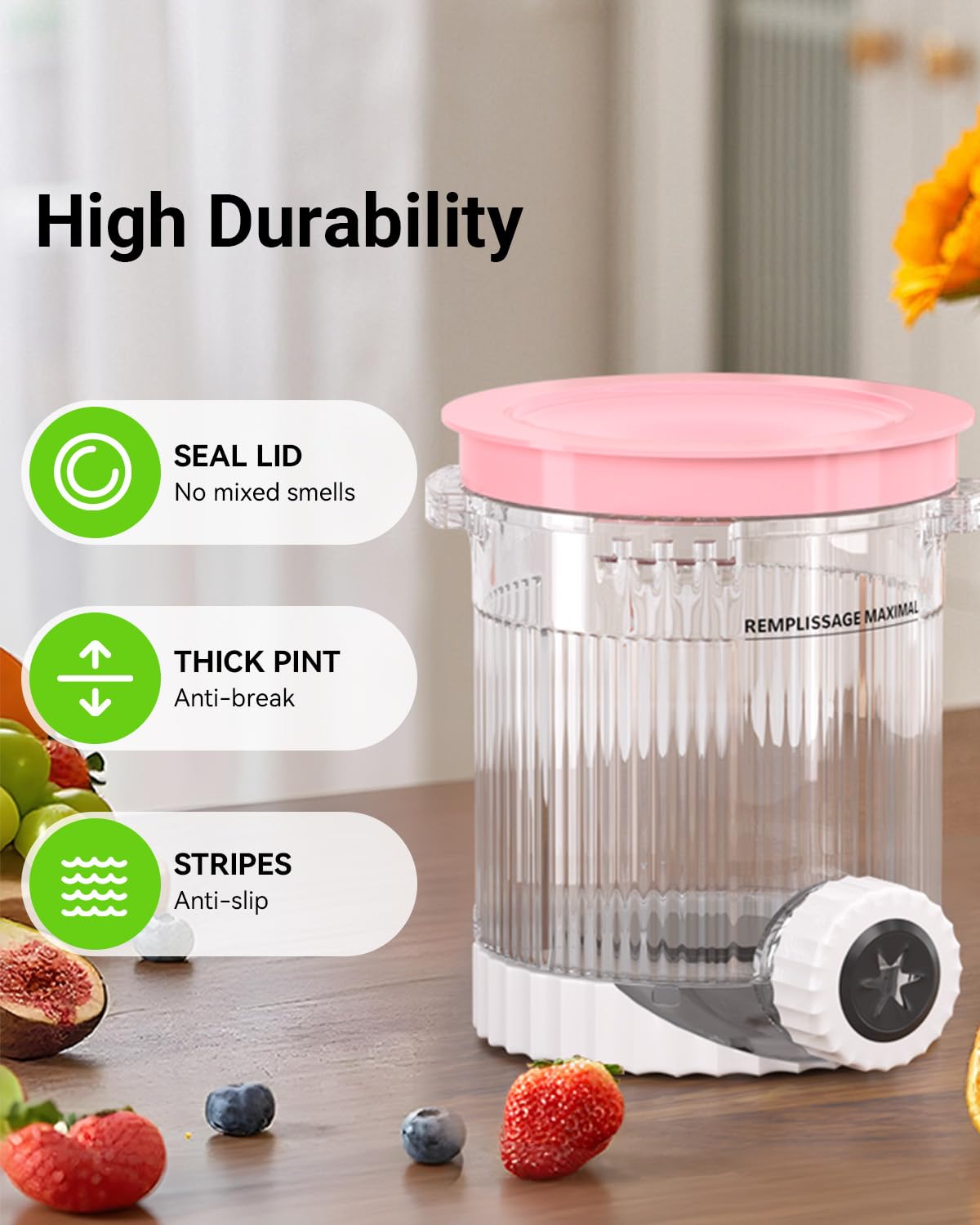 Mbetter 4 Pack for Ninja Creami Swirl Pints and Lids Compatible with Ninja NC700 Series, NC701, NC701C, Creami Containers for Swirl Ice Cream & Soft Serve Makers, BPA-Free, Dishwasher Safe, colorful
