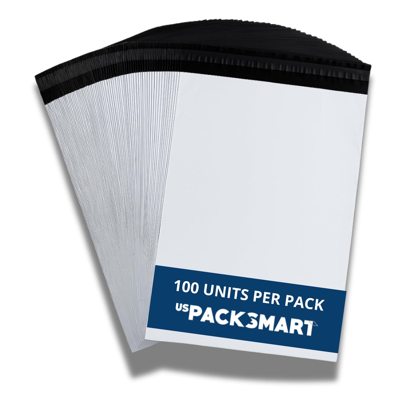 US PACK SMART White Plastic Poly Mailers 19"x24" | Shipping Bags for Clothing, Books & Accessories | Durable Shipping Envelopes | Waterproof and Tear-Proof with Strong Self-sealing Adhesive | 100-Pack