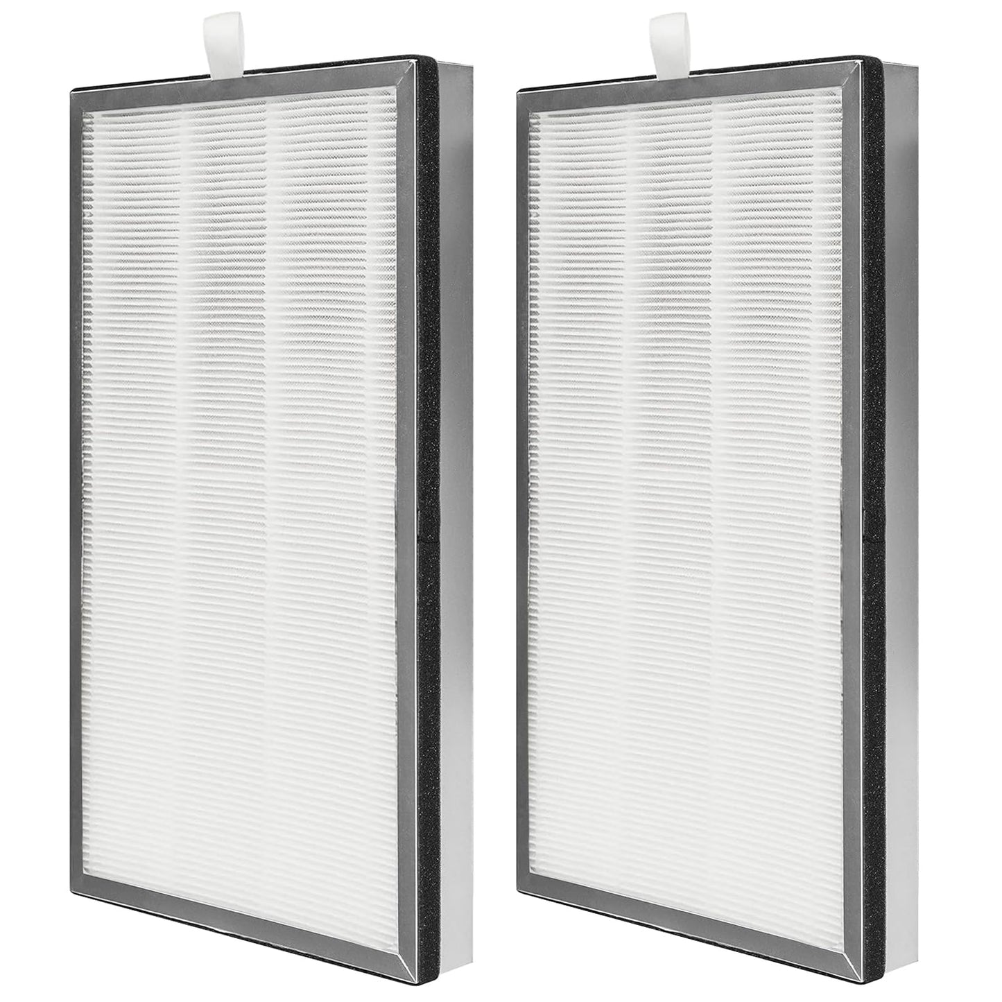 2 Pack MA Series 40 Replacement Filter Compatible with 40 40A/40B/40W Air Purifier, 3-in-1 True HEPA Filter, Activated Carbon F ilter And Pre-Filter