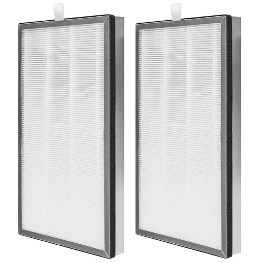 2 Pack MA Series 40 Replacement Filter Compatible with 40 40A/40B/40W Air Purifier, 3-in-1 True HEPA Filter, Activated Carbon F ilter And Pre-Filter