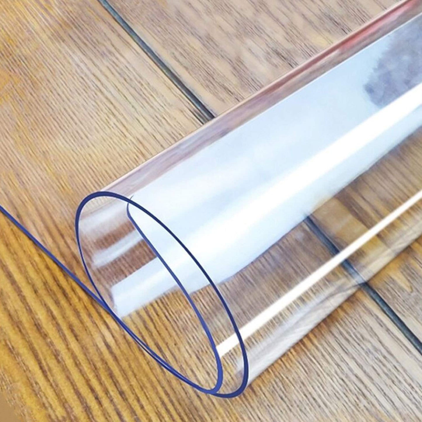 LovePads Clear Table Cover Protector, 36 x 60 Inch 2mm Thick Plastic Table Cover, Table Protector for Dining Room Table, Waterproof Dresser Cover Top for Kitchen, Coffee, Writing Desk