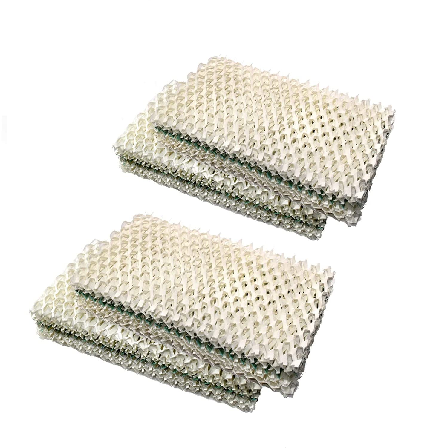 HQRP 4-Pack Wick Filter Replacement for Idylis 828413B002, IHUM-10-140 / I HUM 10 140 4-Gallon Humidifier, HDC-2R HDC-411