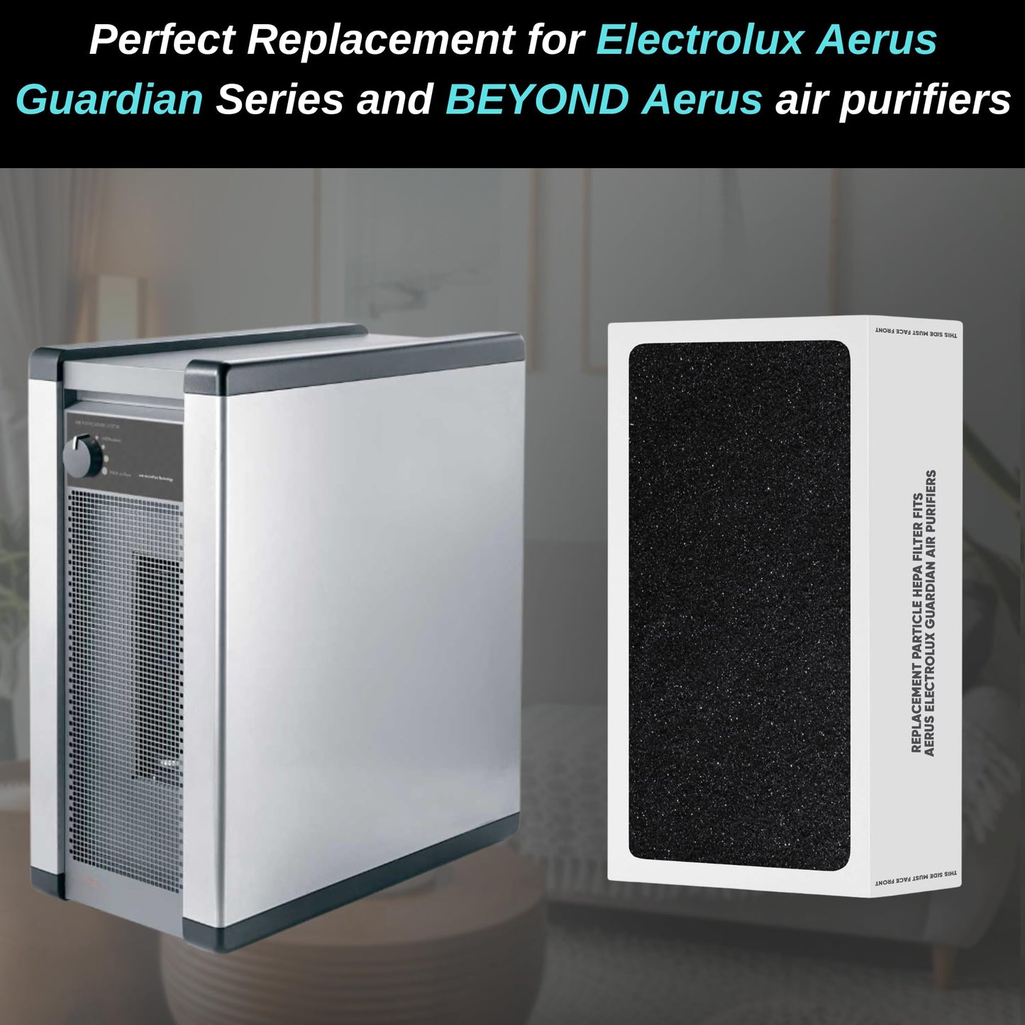 Replacement HEPA Filter with TiO2 for Enhanced Air Quality - Compatible with Aerus Electrolux Guardian Series Air Purifiers