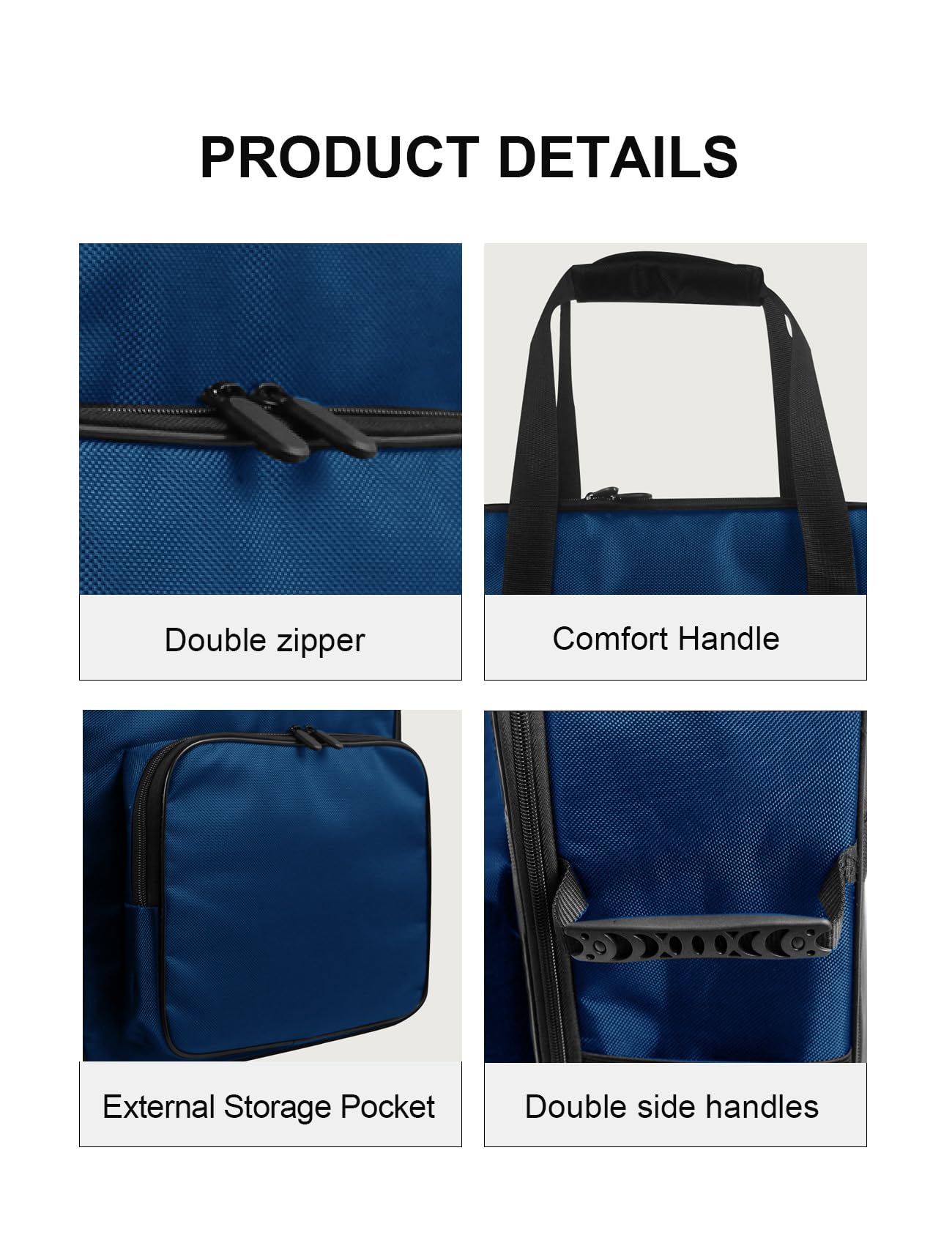 CREAMi Deluxe Maker Storage Bag Ice Cream Maker Travel Bag Heavy duty Waterproof Oxford Cloth Carrying Case for Ninja CREAMi Deluxe Ice Cream NC501/NC301/NC300/NC299AMZ