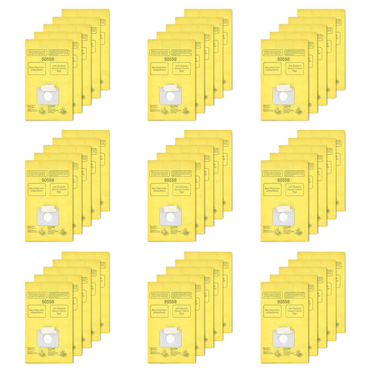 50558 Canister Vacuum Bags Replacement for Kenmore Canister Type C/Q 5055, 50555, 50557, 50558 and Pana·sonic Type C-5, C-18, 200 Series, 400 Series, 600 Series, 800 Seires Vacuum - 45 Pack